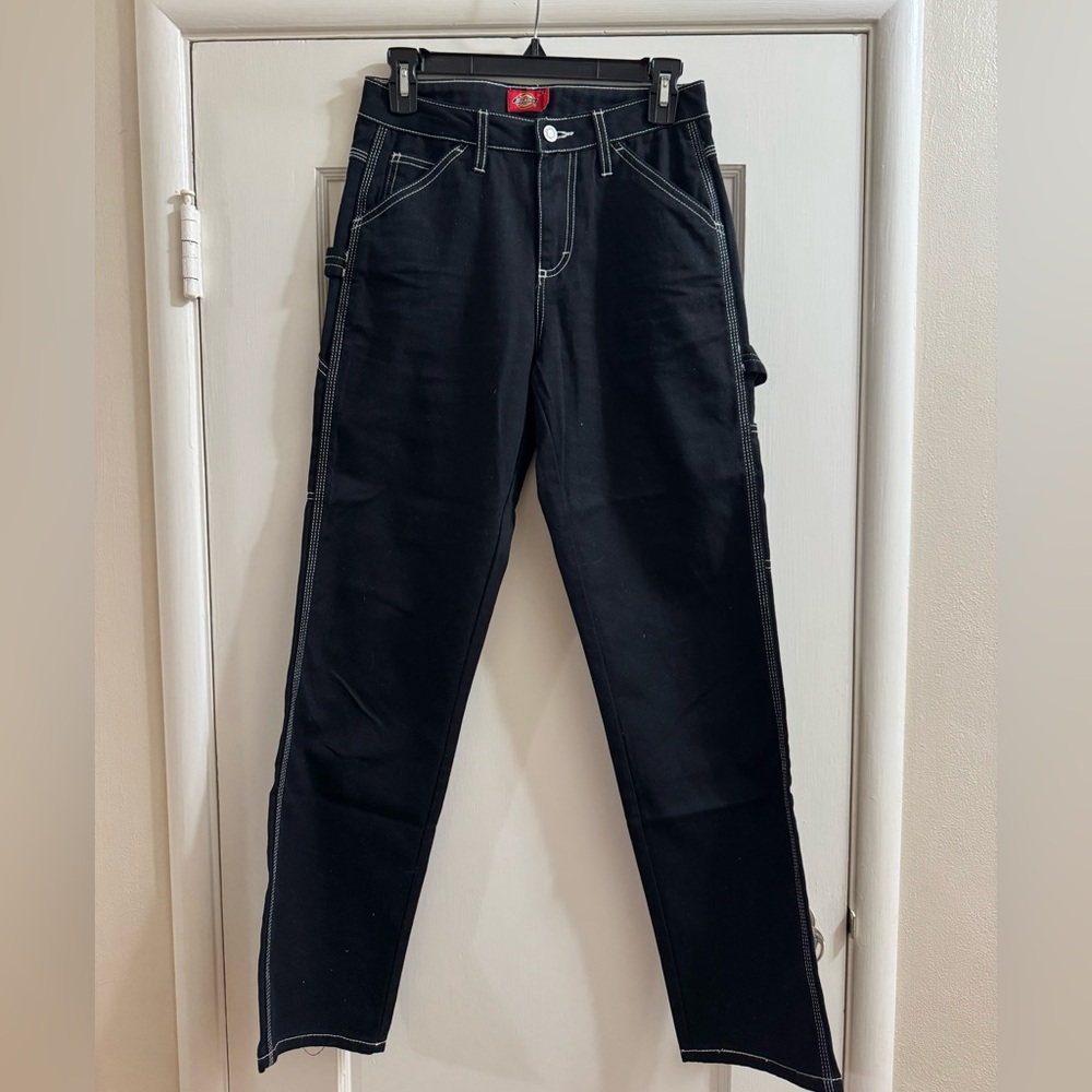 Dickies Woman’s Black Straight Jeans